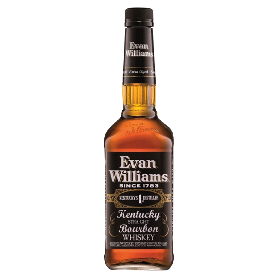 Evan Williams Bourbon Black 1l